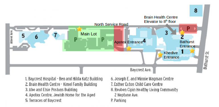 Directions and Parking – Rotman Research Institute SP